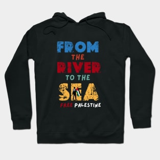 from the  river  to the sea  free palestine Hoodie
